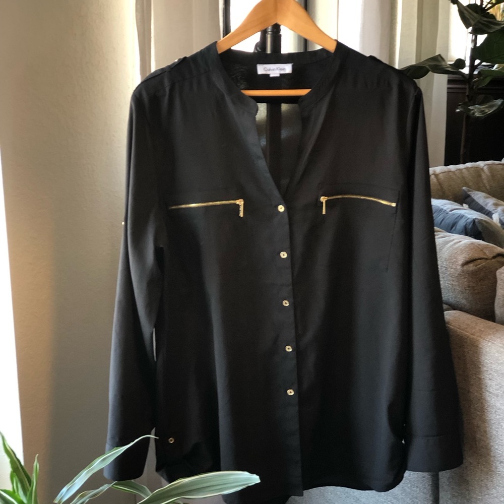 Calvin Klein Blouse - XL